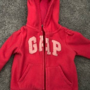 Pink Baby Gap Fleece jacket